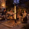 ZMH Gartenkamin 6KW Freistehende Terrassenheizer mit Produktbild-Vorschau 1