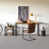 home24 Beistelltisch - Akazie Massiv / Metall Produktbild-Vorschau 3