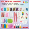 Joya Kreatives Einhorn Schleim-Paket 75-teilig – Komplettes Produktbild-Vorschau 2