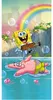 SpongeBob Badetuch Strandtuch Duschtuch 70 x 140 cm 100% Produktbild-Vorschau 1