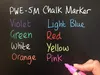 Mitsubishi Marker UNI CHALK PWE-5M weiß Anteprima dell’immagine prodotto 8