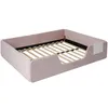 Flieks gestoffeerd bed 140x190 cm met lattenbodem, Productafbeelding-voorbeeld 9