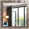 Dekospiegel - Wandspiegel mit Rahmen - Hängespiegel - 60x60 Produktbild-Vorschau 1