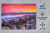 MuchoWow® Mauspad Mousepad Sonne - Steine - Schnee - Produktbild-Vorschau 2