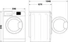 Bauknecht BT 87A WB, Freistehend, Frontlader, Wärmepumpe, Produktbild-Vorschau 10