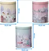 3X Vianočná Plechovka Dóza Kontajner Vianoce 14 Cm Na Náhľad obrázku produktu 3