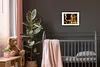 MuchoWow® Gerahmtes Poster Frau - Schwarz - Gold 40x30 cm - Produktbild-Vorschau 5