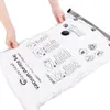 Hands are shown holding and manipulating a vacuum storage bag, indicating its use. Náhled obrázku produktu