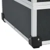 The Living Store Werkzeugkoffer 46 x 33 x 16 cm Schwarz Produktbild-Vorschau 8