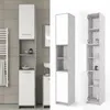 Vicco Szafka łazienkowa Kiko, 30 x 190 cm, Beton/Biały Podgląd zdjęcia produktu 2