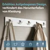 doporro Garderobenleiste mit 5 Haken, Wandgarderobe mit Produktbild-Vorschau 4