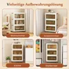 Collage showing the storage boxes in different rooms: living room, bedroom, kitchen, and wardrobe. Náhľad obrázku produktu