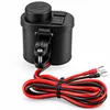 D72C Motorrad Steckdose 2in1 – USB Ladegerät & Produktbild-Vorschau 7