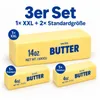 3er Butter Squishy Set, 1× XXL 23 cm + 2× Standard 13 cm, Produktbild-Vorschau 2