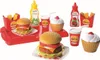 Ecoiffier Spielgeschirr Box Hamburger Set Produktbild-Vorschau 1