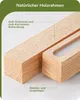 EDISHINE LED Tischlampe Holz, Nachttischlampe Touch Produktbild-Vorschau 5