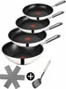Tefal Jamie Oliver J90936 Induktions Pfannenset 6-tlg – Produktbild-Vorschau 1