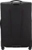 The back of a black Samsonite suitcase is shown. Produktbild-Vorschau