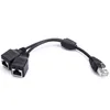 1 bis 2 Dual Ports RJ45 Y Verteiler Adapter Splitter LAN Produktbild-Vorschau 1