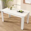 OKWISH Table à Manger Rectangulaire 116x65x75 cm - design Voir les images du produit 1