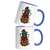Thanksgiving Tasse Blau Truthahn Weihnachtsdekoration Produktbild-Vorschau 2