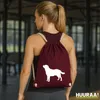Huuraa Turnbeutel Labrador Retriever Silhouette 12 Liter Produktbild-Vorschau 2