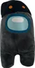 A plush toy resembling a character from the game Among Us, shown from the front. Produktbild-Vorschau