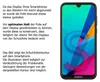 A smartphone with a screen protector outline shown next to descriptive text. Náhled obrázku produktu