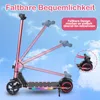 Elektroscooter Mit Stoßdämpfende Funktion, LED-Anzeige E Produktbild-Vorschau 7