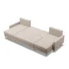 Ecksofa mit Schlaffunktion, Wendekissen, Sofa U-form BLANK Produktbild-Vorschau 6