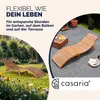 CASARIA® Sonnenliege Klappbar 2er Set Holz Produktbild-Vorschau 5