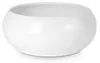 Keramik Blumentopf Schale weiß 14 cm, glasiert glänzend, Produktbild-Vorschau 1