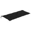 vidaXL Banc de jardin pliable avec support 118 cm bambou Voir les images du produit 4