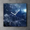 Coloray Uhr auf Leinwand 30x30 cm Wand Uhr Dekoration Produktbild-Vorschau 2