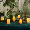 12 ks dobíjecích LED svíček s dálkovým ovládáním a Náhled obrázku produktu 14