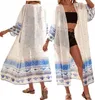 Pareo Długa Tunika Plażowa Zwiewna Letnia Sukienka Boho Podgląd zdjęcia produktu 11