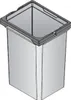 Envi Free Poubelle 20832 Gris 10 litres 230 x 191 x 326 mm Voir les images du produit 1