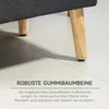 HOMCOM Lavice Čalouněná lavice s úložným prostorem Náhled obrázku produktu 5