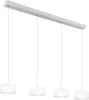 Globo Lighting Hängeleuchte Metall weiß matt, LED Produktbild-Vorschau 1