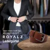 ROYALZ "Richmond" Ledergürtel Herren aus robusten 4mm Produktbild-Vorschau 5