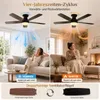 Ventilatore da soffitto con luce, Φ106 cm, pale a doppia Anteprima dell’immagine prodotto 5