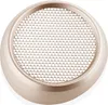A close-up view of a hair dryer's nozzle or attachment, showing a metallic mesh grid within a gold-colored frame. Náhled obrázku produktu