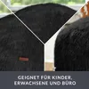 Green Bean® runder Sitzpouf Felloptik in 3 Farben - Produktbild-Vorschau 3