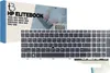 A laptop keyboard and its packaging are displayed. Produktbild-Vorschau