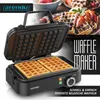 Arendo, gaufrier, 1200 watts, gaufrier automatique, pour 2 Voir les images du produit 2