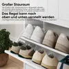 60 cm Schuhschrank mit 2 Klappfächern – Moderner Produktbild-Vorschau 4