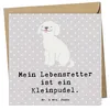 Mr. & Mrs. Panda Glückwunschkarte Kleinpudel Lebensretter - Produktbild-Vorschau 1