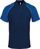 Kariban Herren Polo-Shirt Poloshirt Basic Kontrast Kragen Produktbild-Vorschau 3