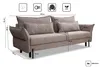 Canapé-lit Volio avec conteneur ? literie Beige Voir les images du produit 3