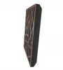 A single acoustic wall panel with a geometric wooden front and a dark, textured back. Podgląd zdjęcia produktu